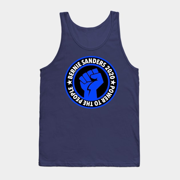 Bernie 2020 Power to the People Tank Top by skittlemypony